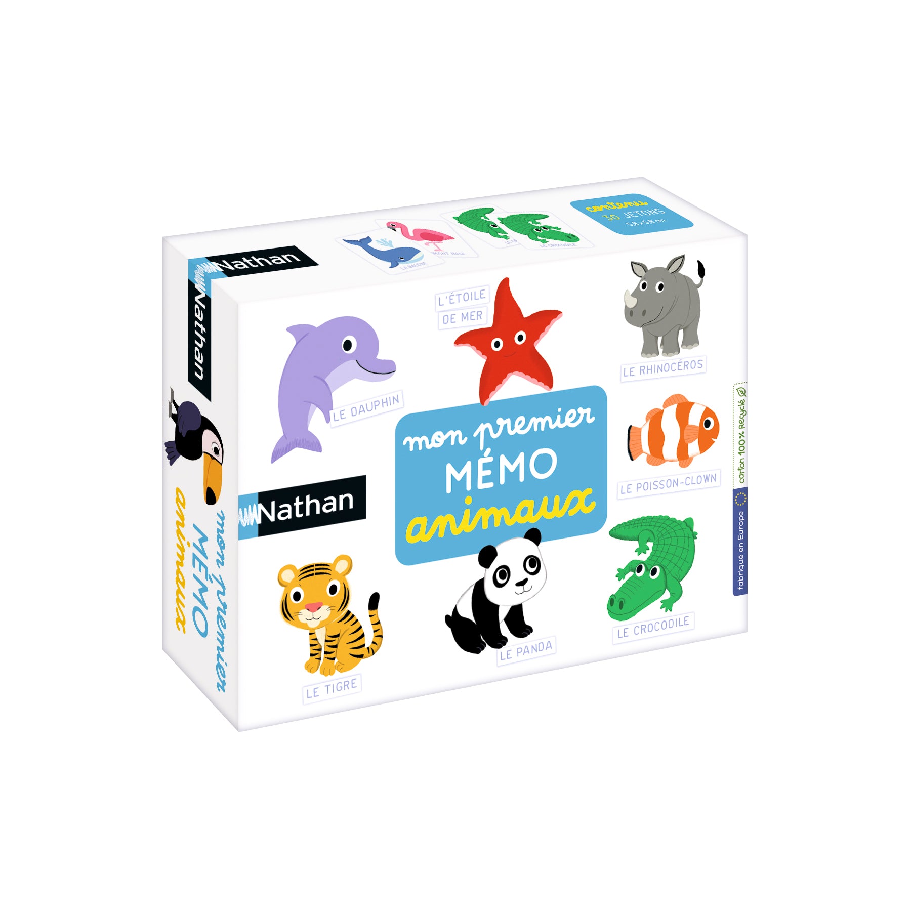 Jeu de mémo animaux Andy Westface - Vilac