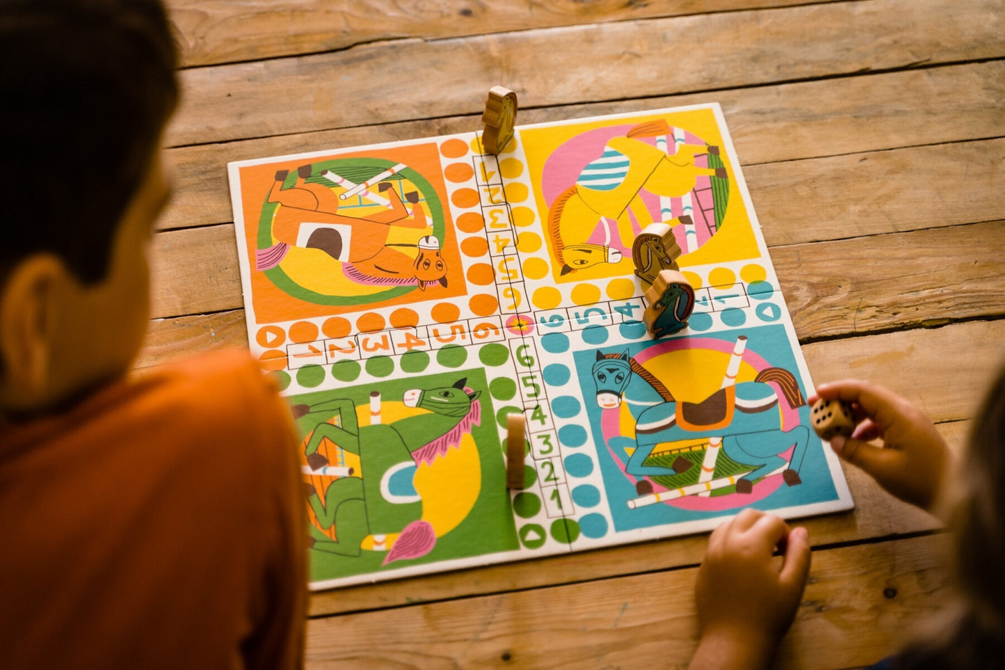 Jeu des petits chevaux