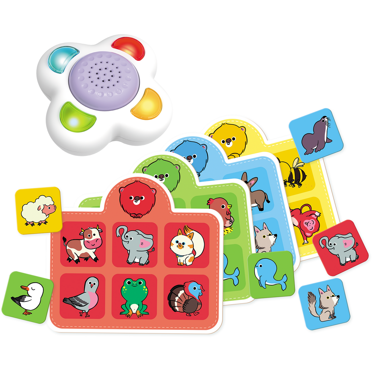 Coffret Jeu Sonore Fuzeau 'Jouons Ensemble' - Loto De 80 Sons & Images Pour Seniors, Stimulation Mémoire