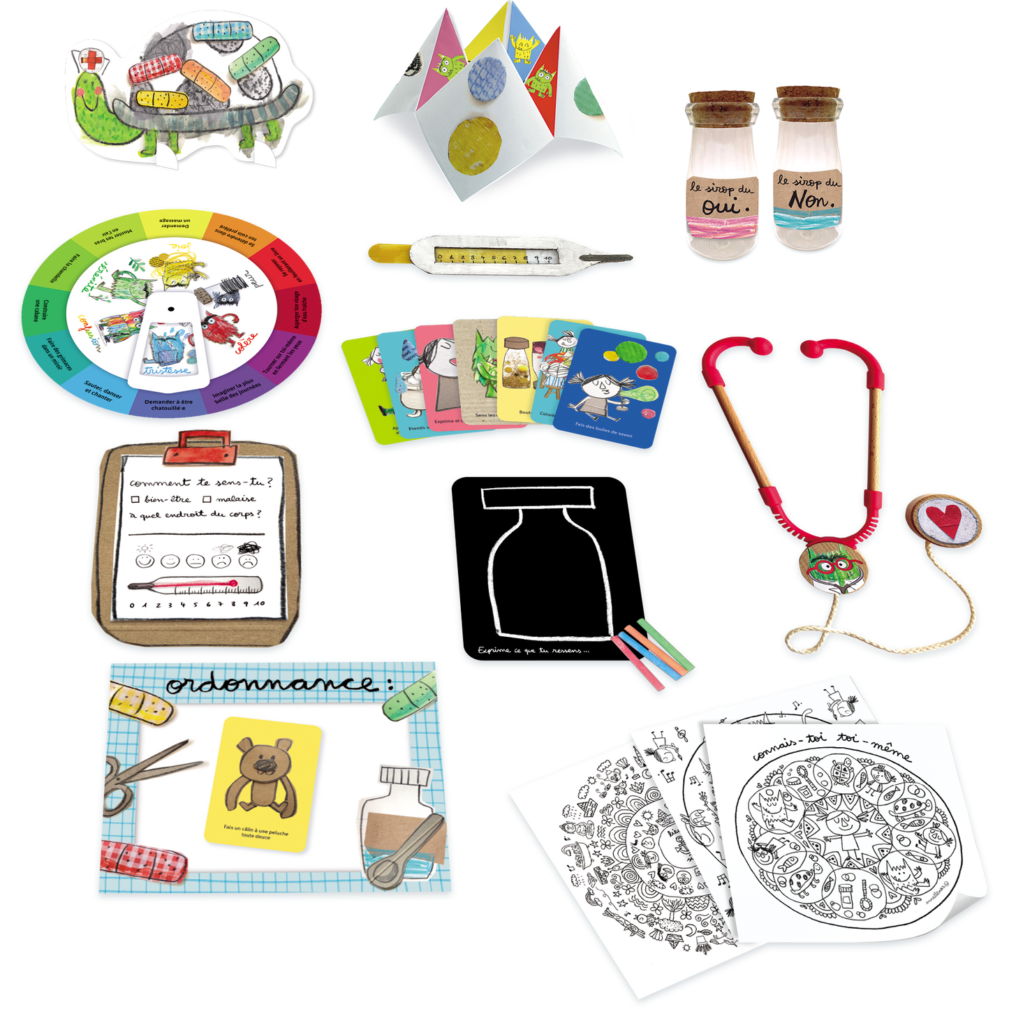 Le coffret du Docteur des émotions