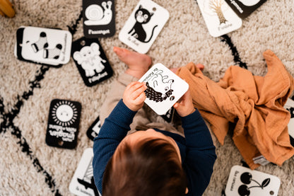 Mon imagier en noir et blanc