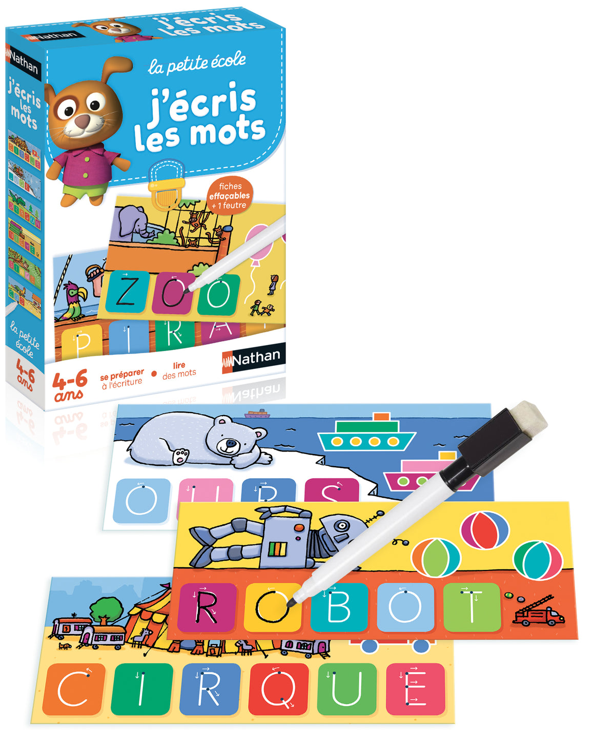 J'écris l'alphabet - Jeu éducatif - Préparation à l'écriture - Ravensburger - Dès 4 ans J'écris l'alphabet - Jeu éducatif - Préparation à l'écriture - Ravensburger - Dès 4 ans