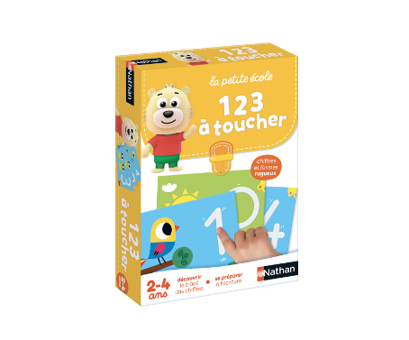 ② Boîte de 6 jeux éducatifs NATHAN (4 à 8 ans) — Jouets