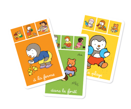 Mon premier jeu de familles T'Choupi Diset : King Jouet, Jeux de cartes  Diset - Jeux de société